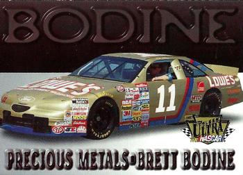 1996 Ultra Update #U83 Brett Bodine's Gold Car Front