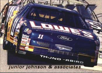 1996 Maxx #62 Junior Johnson & Associates Front