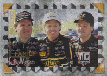 1996 Maxx - Family Ties #FT4 Mike Wallace / Rusty Wallace / Kenny Wallace Front