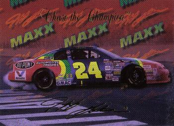 1996 Maxx - Chase the Champion #10 Jeff Gordon Front