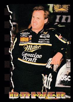 1996 Pinnacle Racer's Choice #2 Rusty Wallace Front