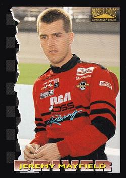 1996 Pinnacle Racer's Choice #23 Jeremy Mayfield Front