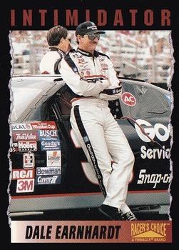 1996 Pinnacle Racer's Choice #58 Dale Earnhardt Front