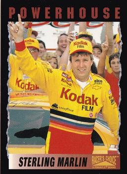 1996 Pinnacle Racer's Choice #71 Sterling Marlin Front