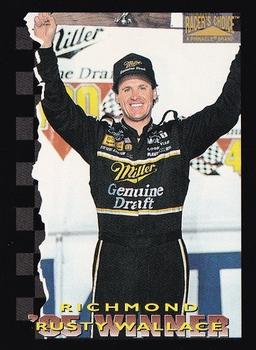 1996 Pinnacle Racer's Choice #82 Rusty Wallace Front
