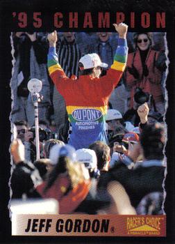 1996 Pinnacle Racer's Choice #53 Jeff Gordon Front