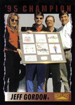 1996 Pinnacle Racer's Choice #55 Jeff Gordon Front
