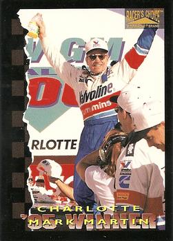 1996 Pinnacle Racer's Choice #86 Mark Martin Front