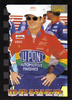 1996 Pinnacle Racer's Choice #9 Jeff Gordon Front