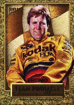 1996 Pinnacle #8 Sterling Marlin / Tony Glover Front