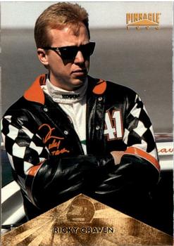 1996 Pinnacle #32 Ricky Craven Front
