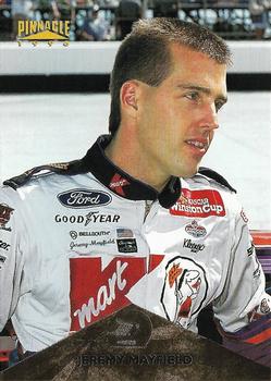 1996 Pinnacle #35 Jeremy Mayfield Front