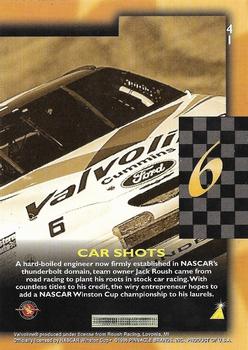 1996 Pinnacle #41 Mark Martin's Car Back