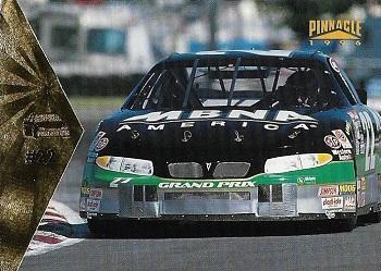 1996 Pinnacle #49 Ward Burton's Car Front