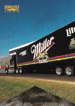 1996 Pinnacle #94 Rusty Wallace's Transporter Front