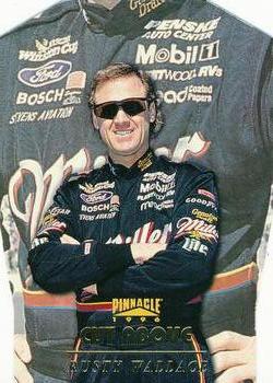 1996 Pinnacle - Cut Above #8 Rusty Wallace Front