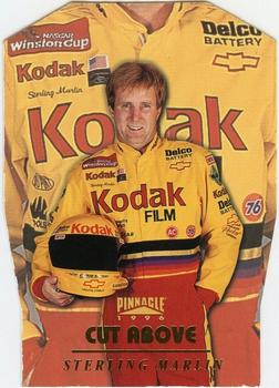 1996 Pinnacle - Cut Above #14 Sterling Marlin Front