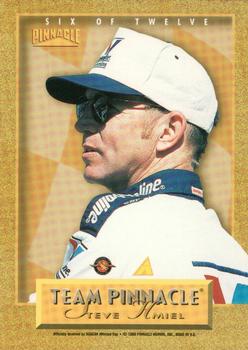 1996 Pinnacle - Team Pinnacle #6 Mark Martin Back