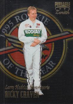 1996 Pinnacle Zenith #72 Ricky Craven Front