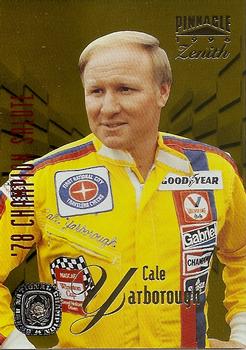 1996 Pinnacle Zenith - Champion Salute #18 Cale Yarborough Front