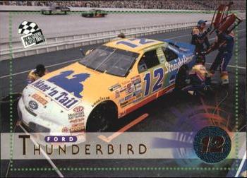 1996 Press Pass #45 Ford Thunderbird #12 Front