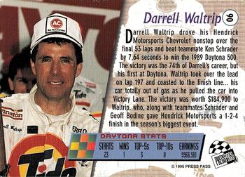 1996 Press Pass #90 Darrell Waltrip Back