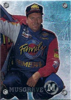 1996 Press Pass M-Force #13 Ted Musgrave Front