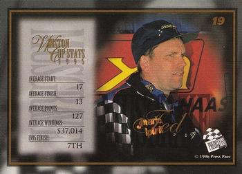 1996 Press Pass VIP #19 Ted Musgrave Back