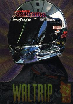 1996 Press Pass VIP - Head Gear #HG 8 Darrell Waltrip Front