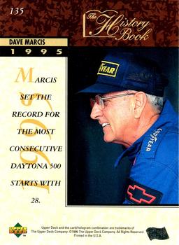 1996 Upper Deck #135 Dave Marcis Back