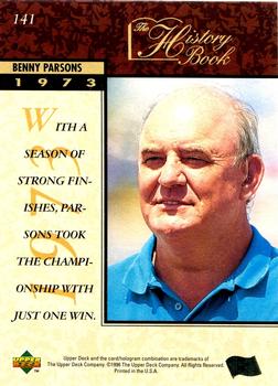 1996 Upper Deck #141 Benny Parsons Back