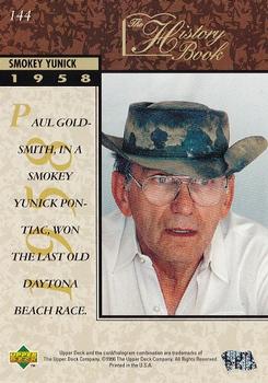 1996 Upper Deck #144 Smokey Yunick Back