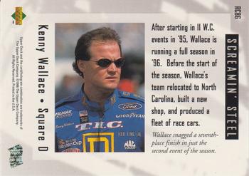1996 Upper Deck Road to the Cup #RC86 Kenny Wallace Back