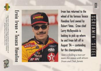 1996 Upper Deck Road to the Cup #RC88 Ernie Irvan Back