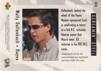 1996 Upper Deck Road to the Cup #RC89 Wally Dallenbach Back