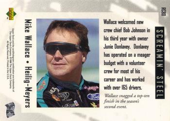 1996 Upper Deck Road to the Cup #RC80 Mike Wallace Back