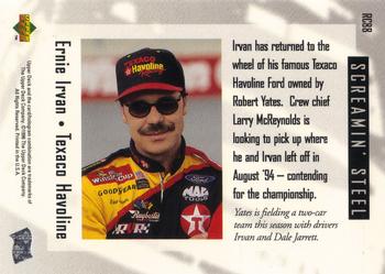 1996 Upper Deck Road to the Cup #RC88 Ernie Irvan Back
