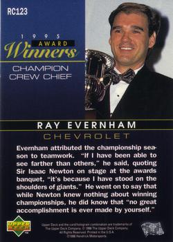 1996 Upper Deck Road to the Cup #RC123 Ray Evernham Back