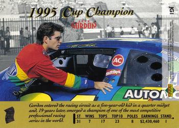 1996 Upper Deck Road to the Cup #JG1 Jeff Gordon Back