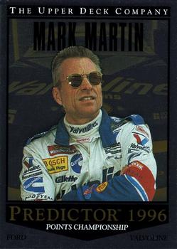 1996 Upper Deck Road to the Cup - Predictors: Points Championship #PP3 Mark Martin Front