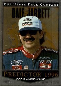 1996 Upper Deck Road to the Cup - Predictors: Points Championship #PP8 Dale Jarrett Front