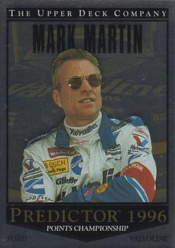 1996 Upper Deck Road to the Cup - Predictors: Points Championship #PP3 Mark Martin Front