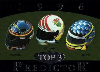 1996 Upper Deck Road to the Cup - Predictors: Top 3 #T10 Rusty Wallace / Terry Labonte / Kyle Petty Front