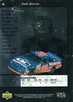 1996 SP #36 Dale Jarrett Back