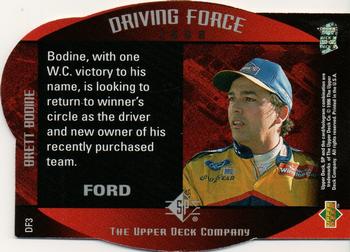 1996 SP - Driving Force #DF3 Brett Bodine Back