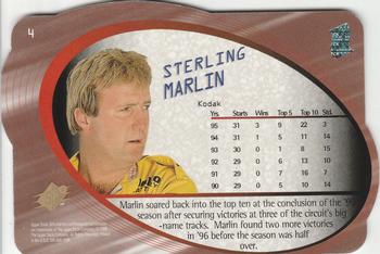 1996 SPx #4 Sterling Marlin Back
