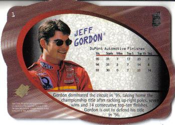 1996 SPx #1 Jeff Gordon Back