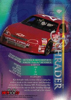 1996 Wheels Crown Jewels Elite - Diamond Redemption Prize #14 Ken Schrader Back