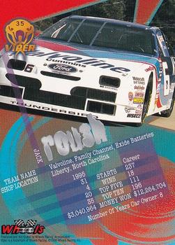 1996 Wheels Viper #35 Jack Roush Back