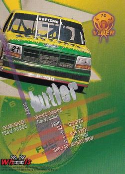 1996 Wheels Viper #70 Tobey Butler Back